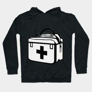 Essential First Aid Kit Icon Design No. 789 Hoodie